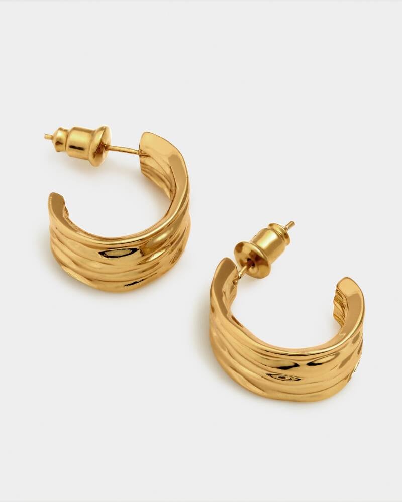 Katie Loxton Cleyo Hoop Earrings | Gold Coated