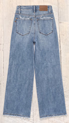 Judy Blue High Waisted Retro Wide | Medium Wash — Back view