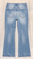 Risen High Rise Flare Jeans | Medium — Back view