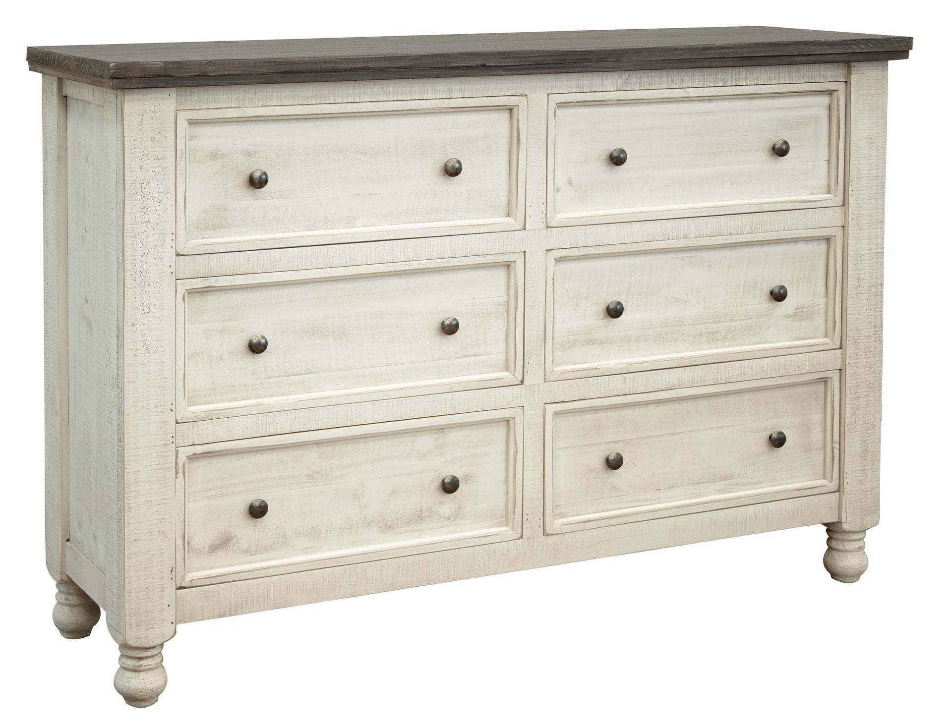 Stone - Dresser With 6 Drawers