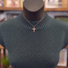 Mock Neck Extended Shoulder Knit Pullover Sweater | Forest Green — Detail close-up
