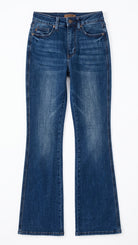 Judy Blue High Waisted Tummy Control Bootcut | Dark Wash — Front view
