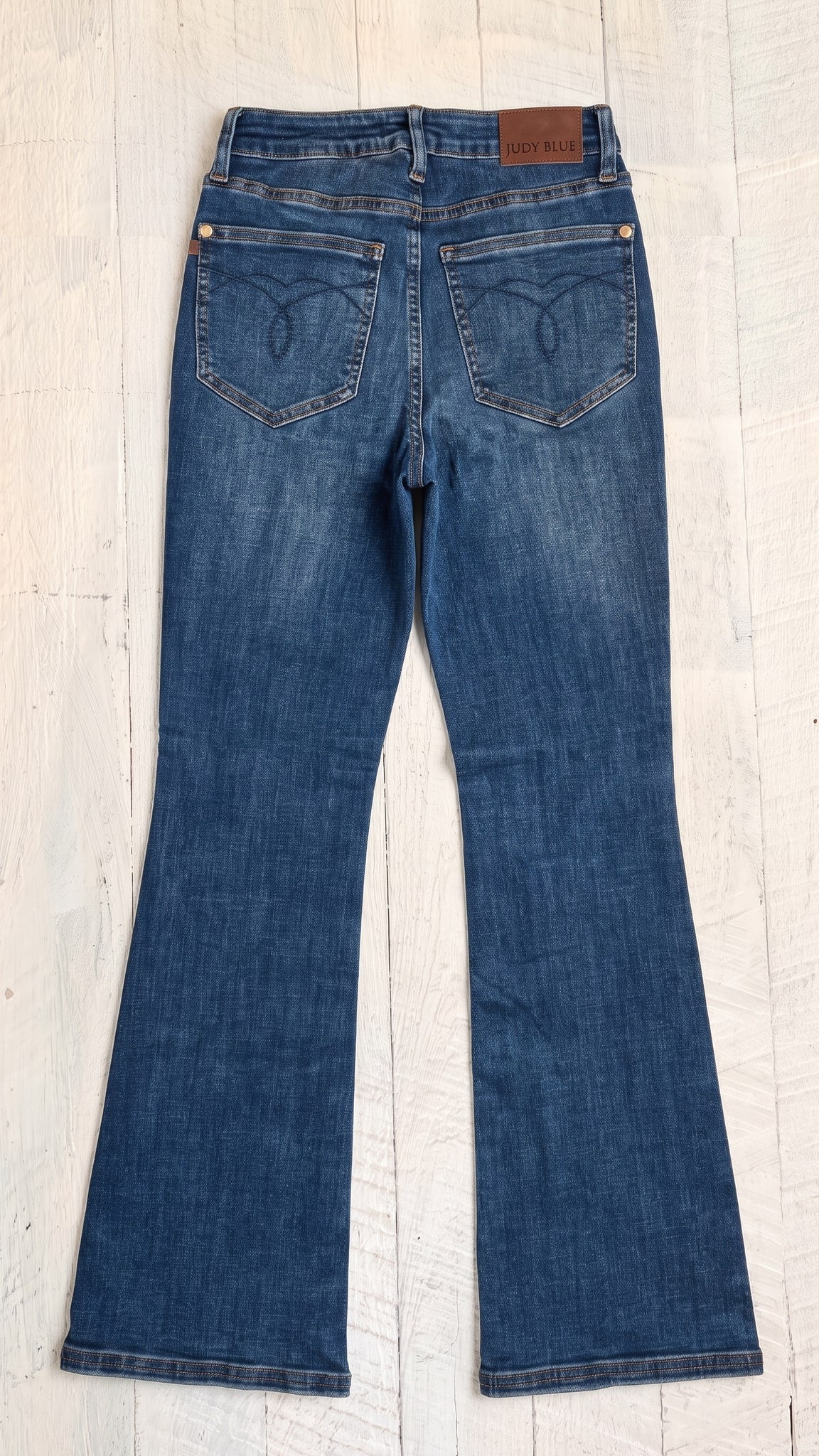 Judy Blue Daisy Bootcut | Sunset Ride — Back view