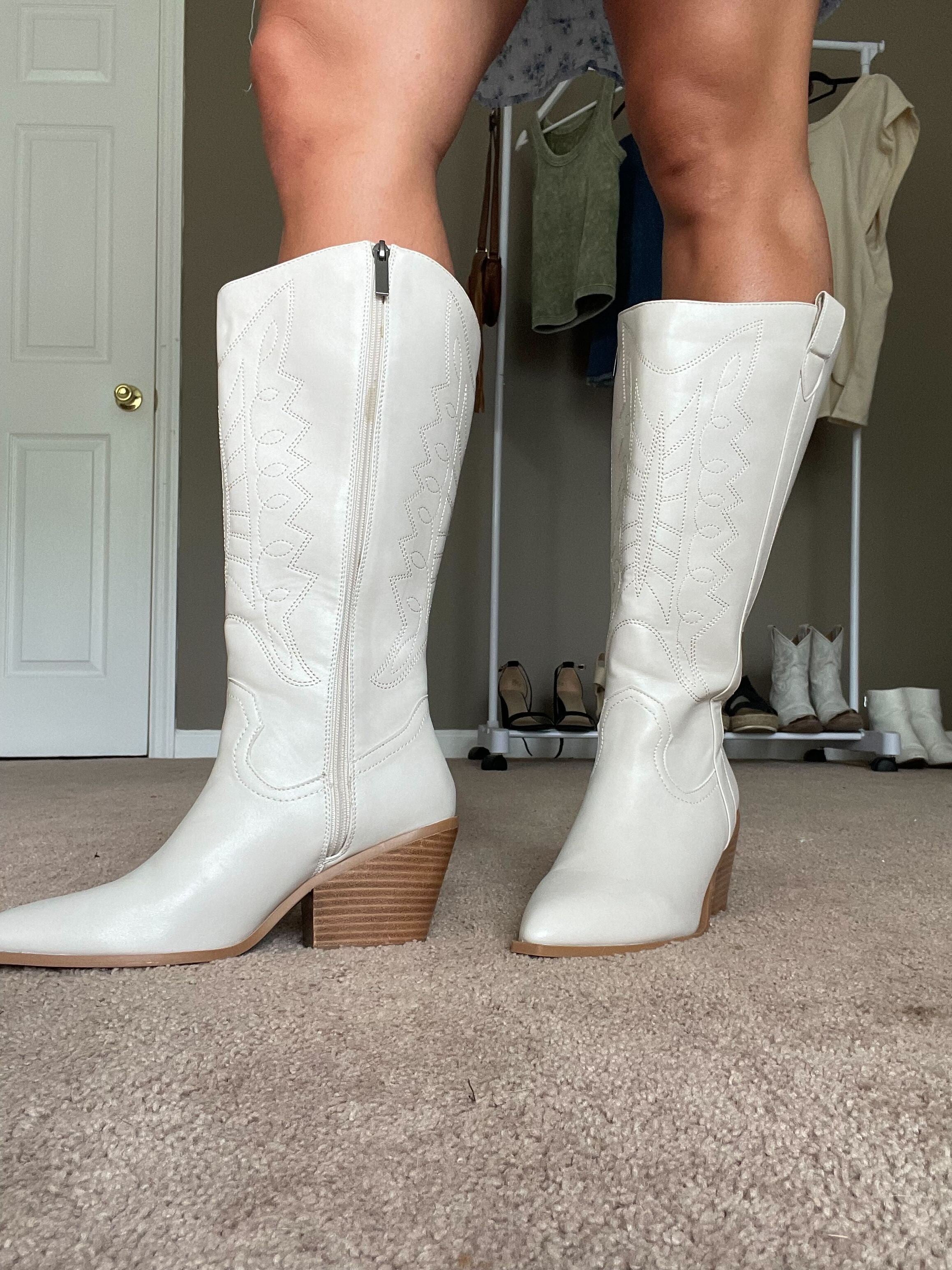 Lined cowboy boots best sale