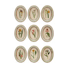 Wood Framed Flower Wall Decor | Multicolor