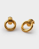 Katie Loxton Demi Oversized Stud Earrings | Gold Coated