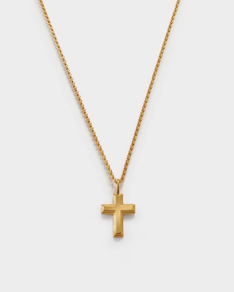 Katie Loxton Cross Necklace | Gold Coated