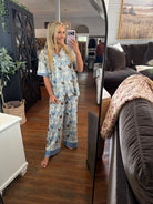Farm Girl Luxe PJ Set | Free Range — Worn by model